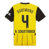 Borussia Dortmund Nico Schlotterbeck #4 Hemmatröja 2024-25 Korta ärmar